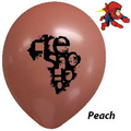 11" Decorator Peach Latex Balloons